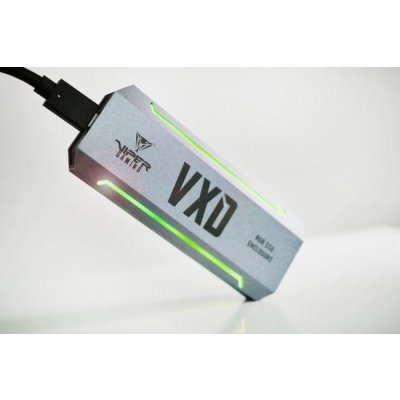 Patriot VXD externí box USB 3.2 M.2 NVMe SSD RGB – Zbozi.Blesk.cz
