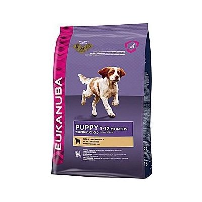 Eukanuba Dog Puppy&Junior Lamb & Rice 12 kg – Sleviste.cz