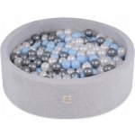 Misioo bazén s míčky Smart 90 x 30 cm světle šedý + 200 míčků – Zboží Dáma