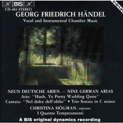 Nine German Arias - I Quattro Temperamenti, Bergman, Hogman CD – Zboží Mobilmania