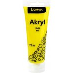 Luma Barvy akrylové 75ml žlutá – Zbozi.Blesk.cz