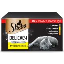 SHEBA Delicacy Poultry flavours 80 x 85 g