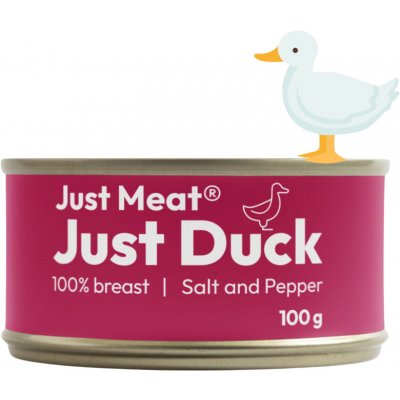 Just Meat Kachní prsa 100 g – Sleviste.cz
