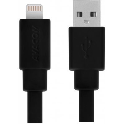 Avacom DCUS-MFI-120K USB - Lightning, 120cm, černý – Hledejceny.cz