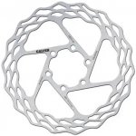 Galfer DB102W Fixed Wave 160 mm 6 děr stříbrná – Zboží Dáma