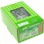 Nerezové vruty do teras PGB 4,5x60 mm C2 200 ks + bit – Hledejceny.cz
