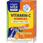 Maxi Vita Vitamin C komplex, acerola, šípek a zinek 20 sáčků – Hledejceny.cz