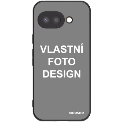 Picasee silikonový černý Google Pixel 9a Vlastní design/motiv – Zboží Živě