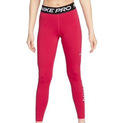 Nike Pro Dri-Fit Tight Hi Rise W - mystic hibiscus/black/white – Zboží Mobilmania