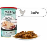 Max Deluxe Adult 3/4 kuřete s játry 1200 g – Sleviste.cz
