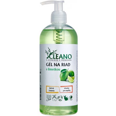 CLEANO Gel na nádobí Limetka 400 ml – Sleviste.cz