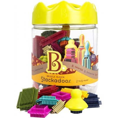 B-TOYS Hřebenová stavebnice 68 ks v boxu