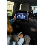 FIXED Tab Passenger 2 s uchycením do opěrky hlavy a nastavitelným ramenem černý FIXTAB-PAS2-BK – Zboží Živě