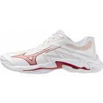 Mizuno Wave Lightning Elite W White/Rose Elegance/Lava Falls – Zboží Dáma