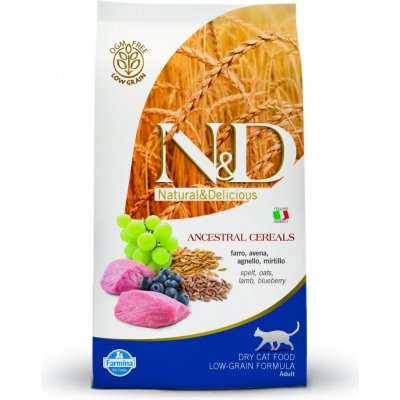 N&D GF jehněčí & Blueberry Adult Cat 0,3 kg