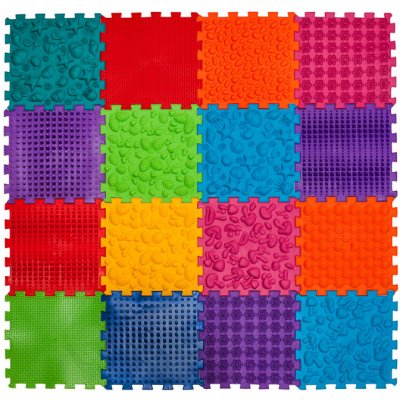 Ortek Masážní ortopedická podložka Puzzle – Zboží Mobilmania