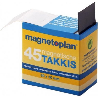 Magnetoplan Samolepící magnety Takkis 45 ks
