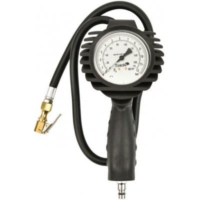 T00240 Pistole na huštění pneumatik s manometrem 0-12bar TVARDY – Zboží Mobilmania