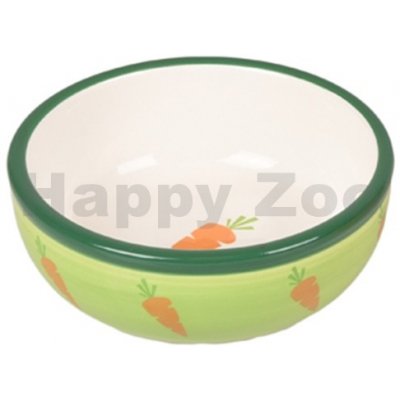 Flamingo miska keramická pro hlodavce Ibo zelená 13 cm 310 ml – Zboží Dáma