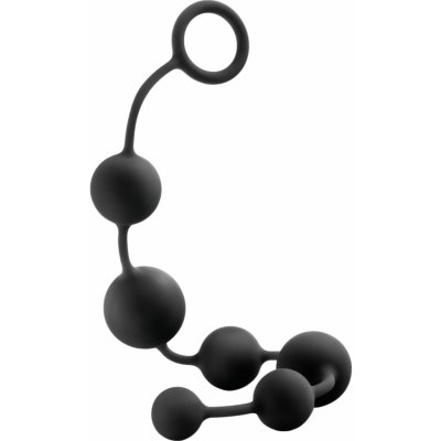 Anal Adventures L perlové anální dildo černé – Hledejceny.cz