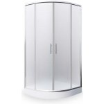 Roth Sanipro Line HOUSTON NEO/900, sklo matné, rám brillant, 90x90x190 cm N0649 – Zbozi.Blesk.cz