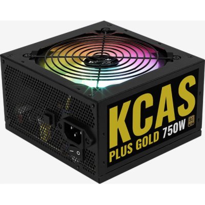 Aerocool KCAS Plus Gold 750W AEROPGSKCAS+RGB750-G – Hledejceny.cz