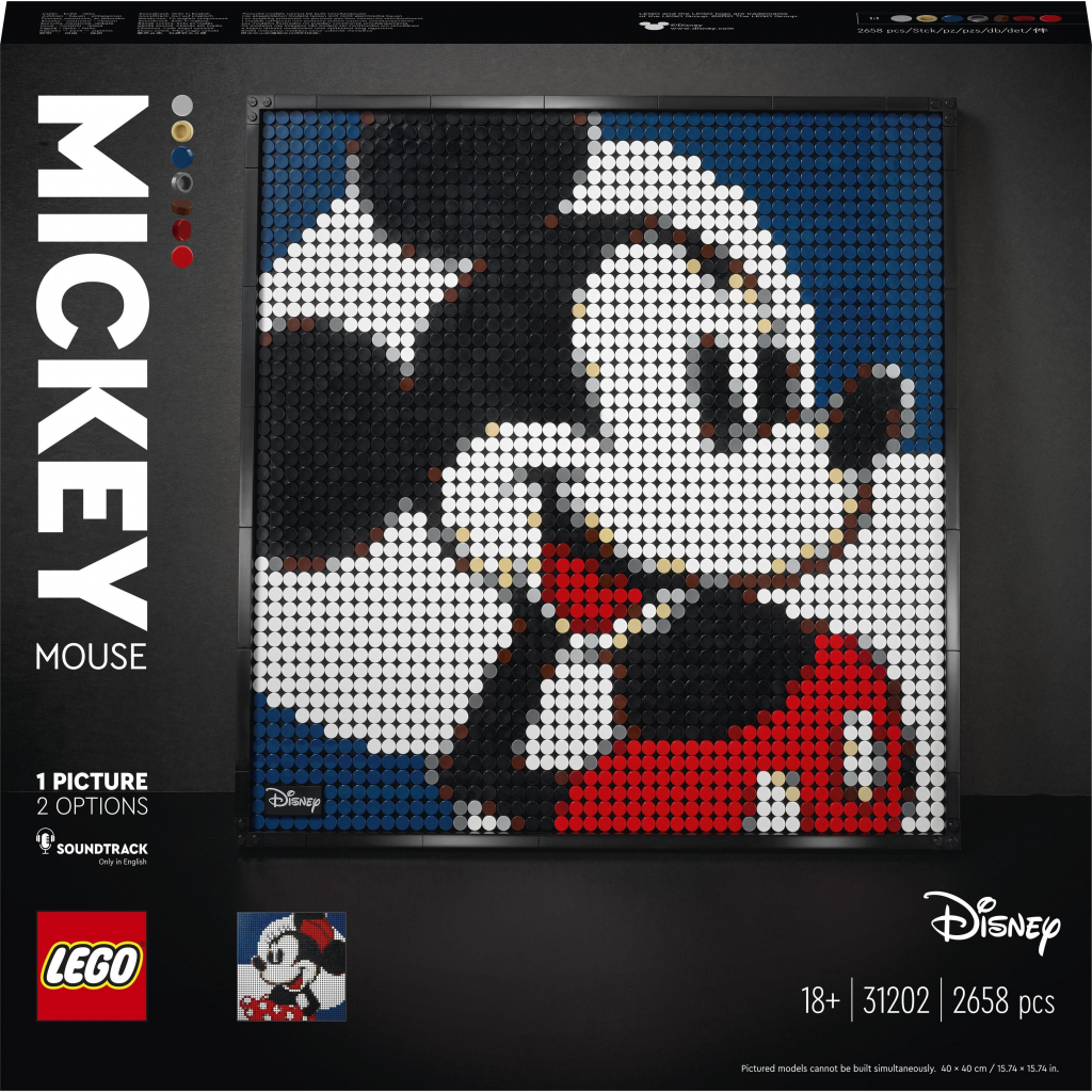 LEGO Art 31202 Disney´s Mickey Mouse