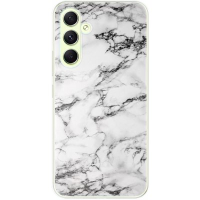 Pouzdro iSaprio - White Marble 01 Samsung Galaxy A54 5G – Zboží Mobilmania