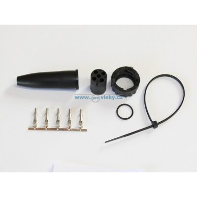 WAS Konektor 5-pólový pro kabel 4x0,75 nebo 5x0,75 – Sleviste.cz