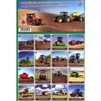Agromachinery Pexeso: Zemědělské stroje
