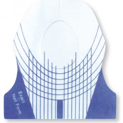 Expa-nails Papírové šablony tvarované XL 50 ks – Zboží Dáma