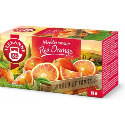 TEEKANNE Mediterranean red orange ovocný čaj 20 sáčků – Zbozi.Blesk.cz