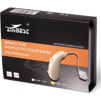 ZinBest HAP-20F BTE naslouchátko za ucho