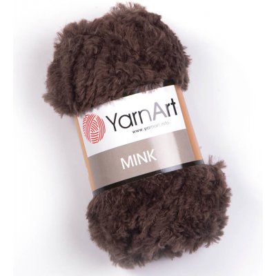 Yarn Art příze Mink 333 hnědá – Zboží Dáma
