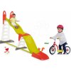 Skluzavky a klouzačky Smoby 310260-2 set Toboggan Super Megagliss 2v1 a balanční odrážedlo