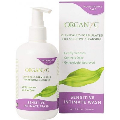 Organyc Sprchový gel pro citlivou pokožku a intimní hygienu při inkontinenci BIO 250 ml – Sleviste.cz