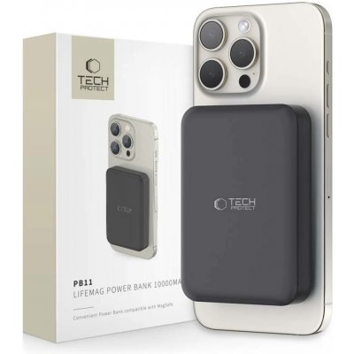 Tech-Protect PB11 Lifemag MagSafe 10000mAh černá – Hledejceny.cz