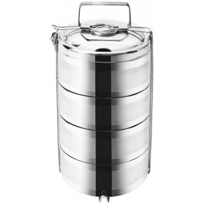 Jídlonosič nerez TERMO 4x1,1 l, pr. 16 cm – Sleviste.cz