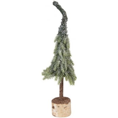 Clayre & Eef Vánoční dekorace jehličnatý stromek na dřevě - Ø 10*35 cm – Hledejceny.cz