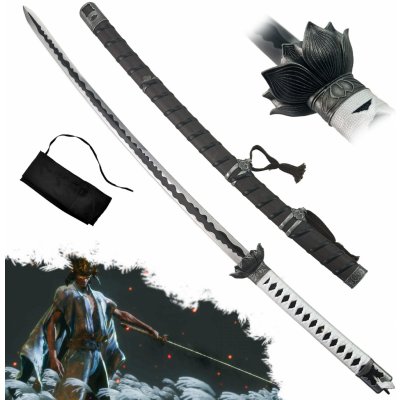 Chladné Zbraně Ocelová katana "BLACK MORTAL BLADE" - Sekiro: Shadows Die Twice – Zboží Dáma