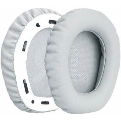 eses náušníky pro sluchátka JBL Quantum 100 Světle šedé kožené – Sleviste.cz