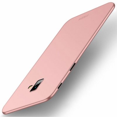 Pouzdro Mofi Frosted Samsung Galaxy J6 Plus - růžovozlaté