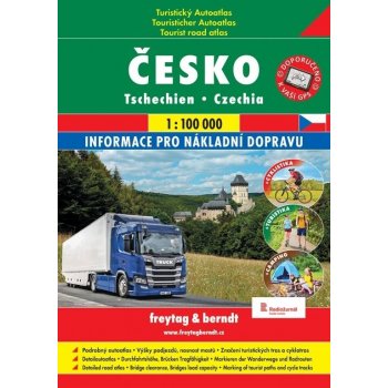 Turistický autoatlas Česko 1:100 000 FB