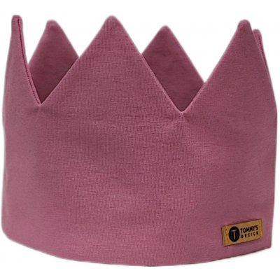 Tommy's design korunka čelenka tmavá starorůžová – Sleviste.cz