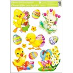 Velká okenní fólie velikonoční 30 x 42 cm – Zboží Dáma