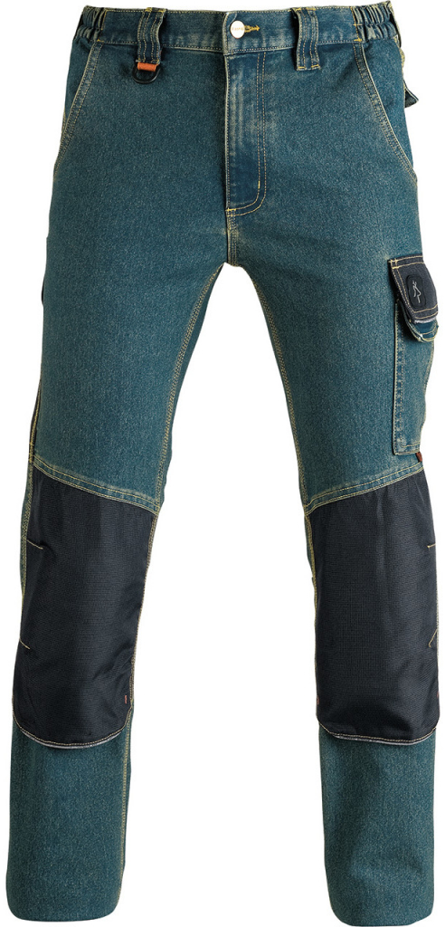KAPRIOL Tenere Jeans Stretch pracovní kalhoty modré