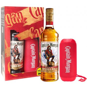 Captain Morgan Original Spiced Gold + Reproduktor 35% 0,7 l (dárkové balení reproduktor)