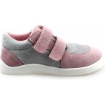 Baby Bare shoes febo sneakers Grey Pink – Sleviste.cz