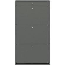 Hammel Furniture Mistral šedý 32.5 x 129 x 69.7 cm