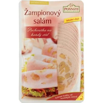 Ponnath Žampionový salám 100 g – Zboží Dáma